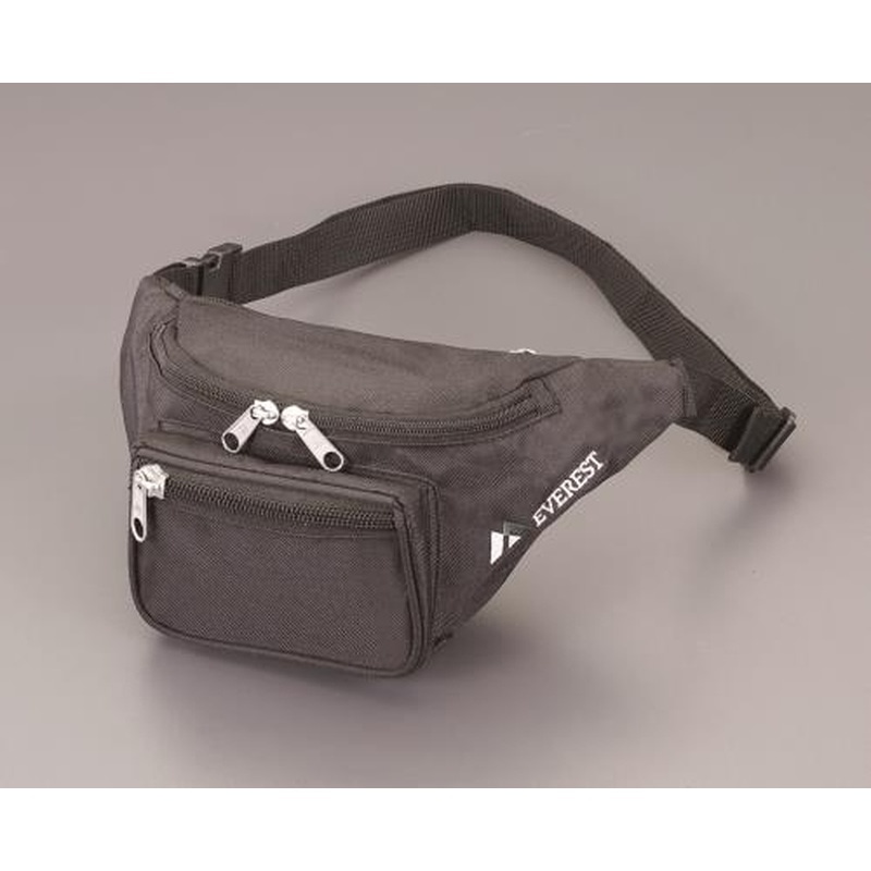 エスコ EA927CK-16 342x88x139mm/2.0Lウエストポーチ(ブラック) 1個（ご注文単位1個）【直送品】