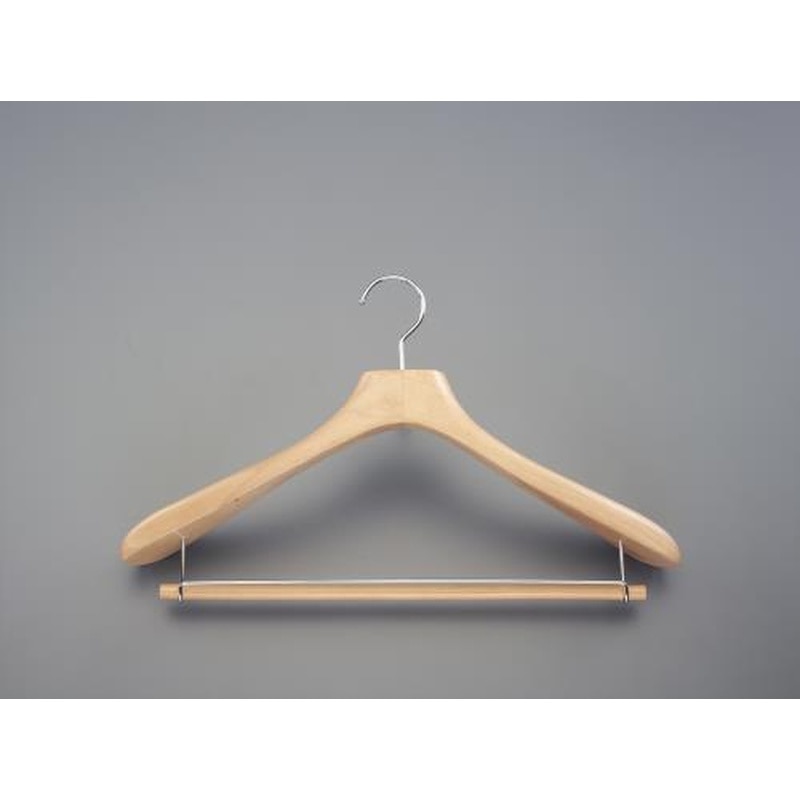 エスコ EA928CX-111 400x60mm高級ハンガー 1個(ご注文単位1個)【直送品】