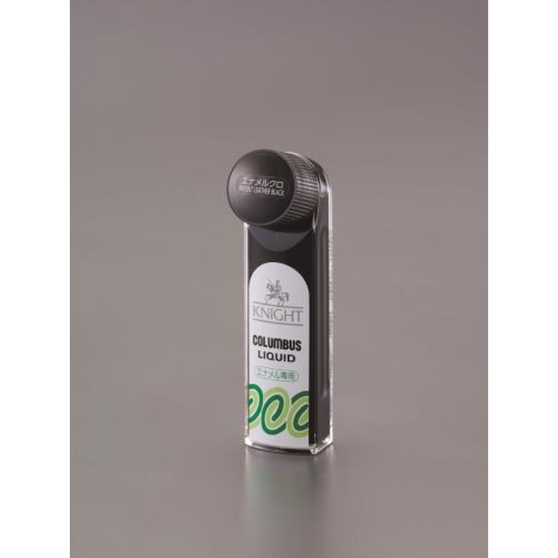 エスコ EA939AG-3 65cc靴クリーム(エナメル用/液状・黒) 1個（ご注文単位1個）【直送品】