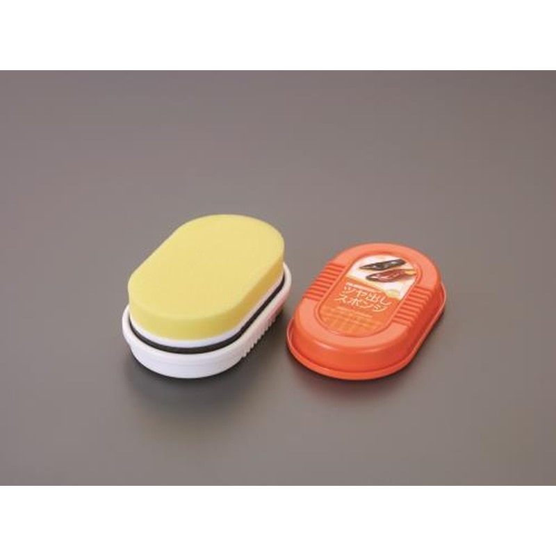 エスコ EA939AG-21 靴みがきスポンジ 1個（ご注文単位1個）【直送品】