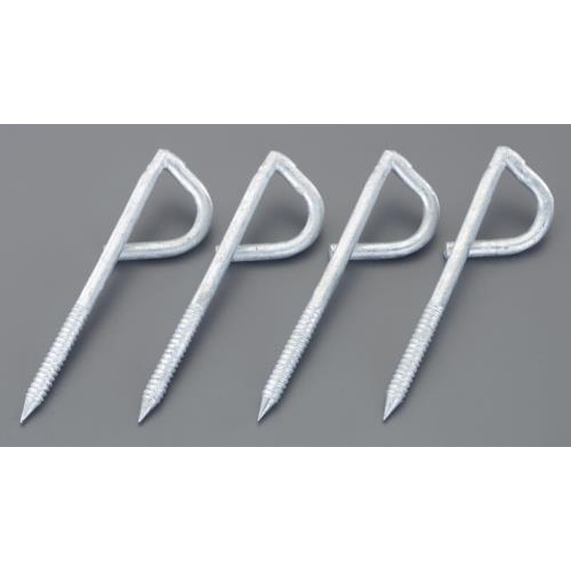 エスコ EA940P-79 支線固定くぎ(4本入) 1個(ご注文単位1個)【直送品】