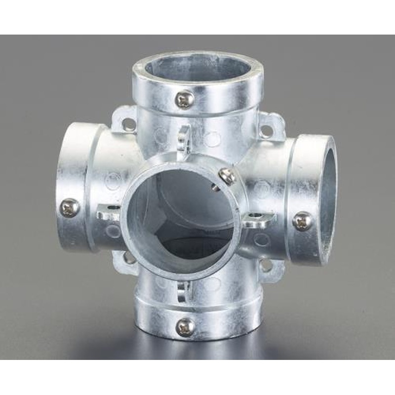 エスコ EA948TT-16 48.6mm単管用パイプジョイント(パイプX止め) 1個（ご注文単位1個）【直送品】