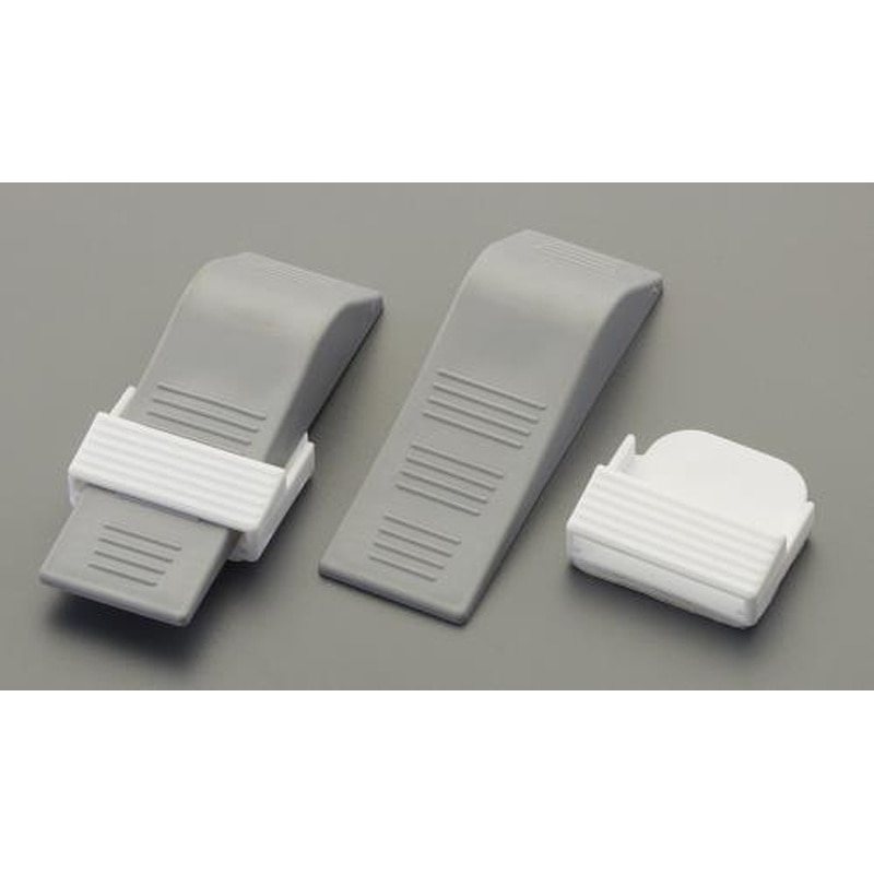 エスコ EA951FA-60 40x124x25mmドアストッパー(2個) 1個（ご注文単位1個）【直送品】