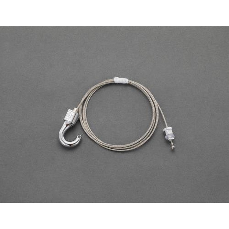 エスコ EA951FT-12 ワイヤーハンガー(ピクチャーレール用/固定式)1m 1個（ご注文単位1個）【直送品】