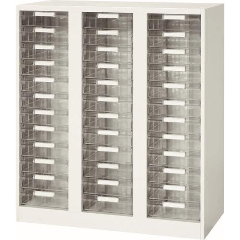 エスコ EA954DH-29 900x400x1030mm/3列・12段キャビネット(トレー型) 1個（ご注文単位1個）【直送品】