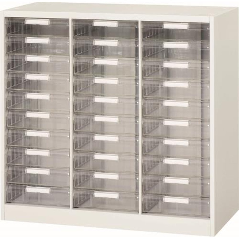 エスコ EA954DJ-103 900x450x890mm/3列・10段キャビネット(トレー型) 1個（ご注文単位1個）【直送品】