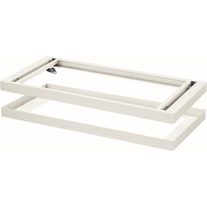 エスコ EA954DJ-117 900x427x50mm下置き用ダブルベース 1個（ご注文単位1個）【直送品】