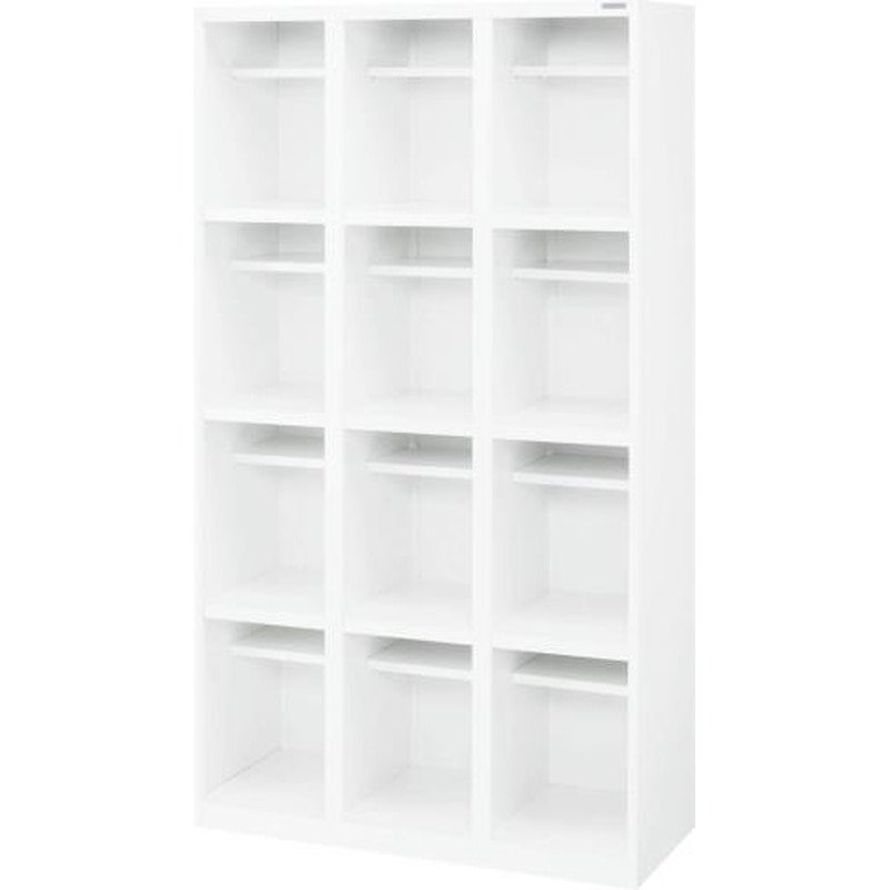 エスコ EA954EL-2 900x380x1600mm/3列4段収納棚(長靴用) 1個（ご注文単位1個）【直送品】