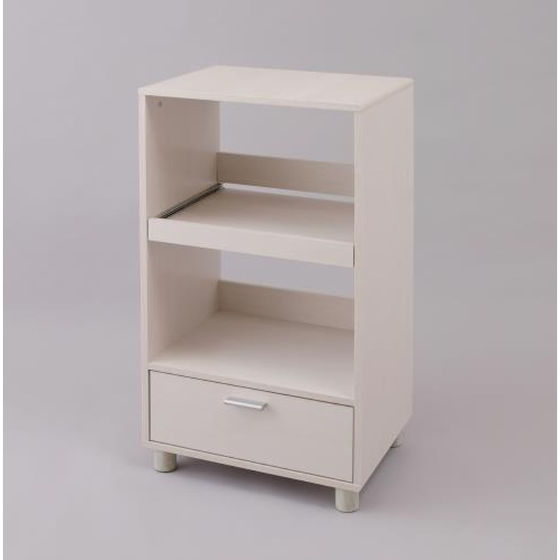 エスコ EA954FB-166 500x370x938mm収納ラック(ホワイト) 1個（ご注文単位1個）【直送品】