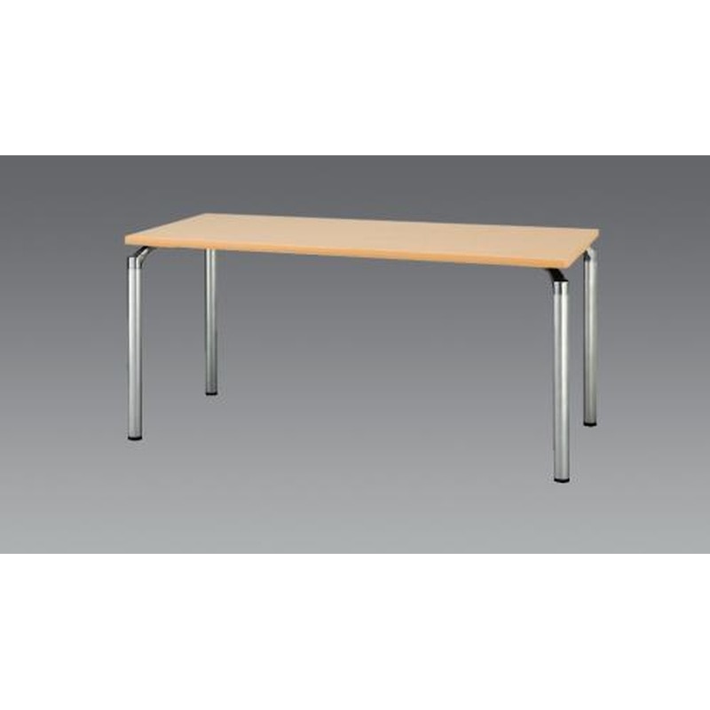 エスコ EA954HC-611 1200x750x700mmミーティングテーブル(ナチュラル) 1個(ご注文単位1個)【直送品】