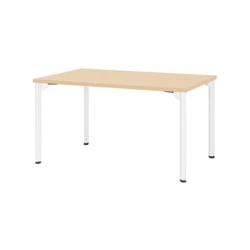 エスコ EA954HC-641 1200x750x720mmミーティングテーブル(ナチュラル) 1個(ご注文単位1個)【直送品】