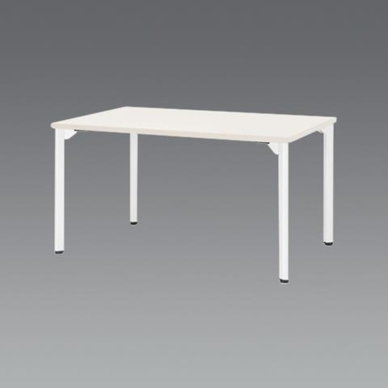 エスコ EA954HC-652 1200x900x720mmミーティングテーブル(ホワイト) 1個(ご注文単位1個)【直送品】