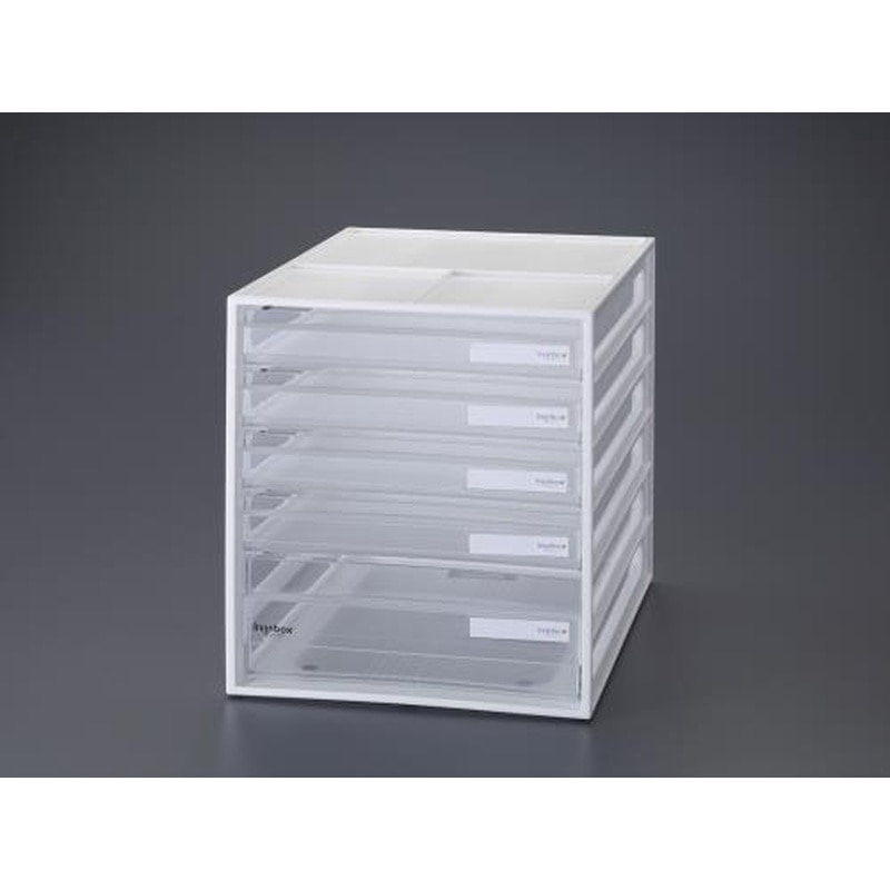 エスコ EA954JA-3 250x340x270mm/5段レターケース 1個（ご注文単位1個）【直送品】