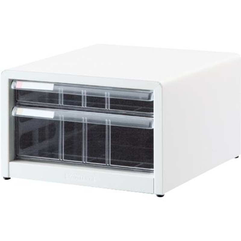 エスコ EA954JD-2 277x366x177mm/2段レターケース 1個（ご注文単位1個）【直送品】