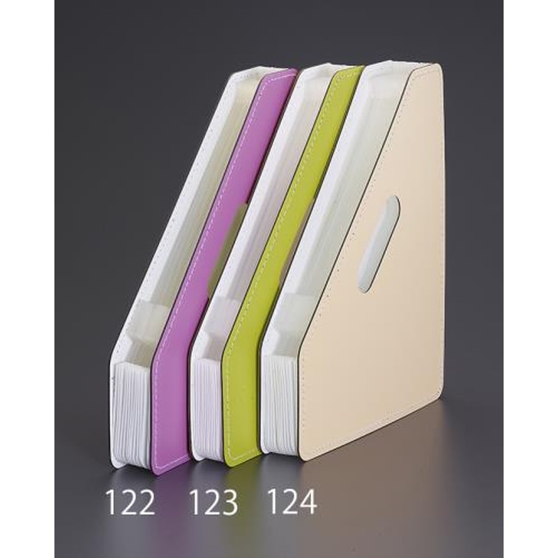 エスコ EA954TD-124 20-330x260x325mmファイルスタンド(伸縮式/クリーム) 1個（ご注文単位1個）【直送品】