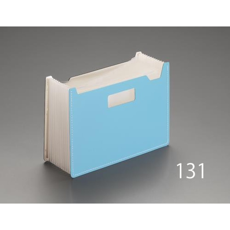 エスコ EA954TD-135 40-660x330x238mmファイルスタンド(伸縮式/ブルー) 1個（ご注文単位1個）【直送品】