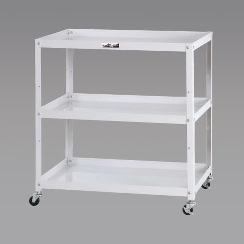 エスコ EA956KA-12 750x500x810mm/3段ツールワゴン 1個（ご注文単位1個）【直送品】