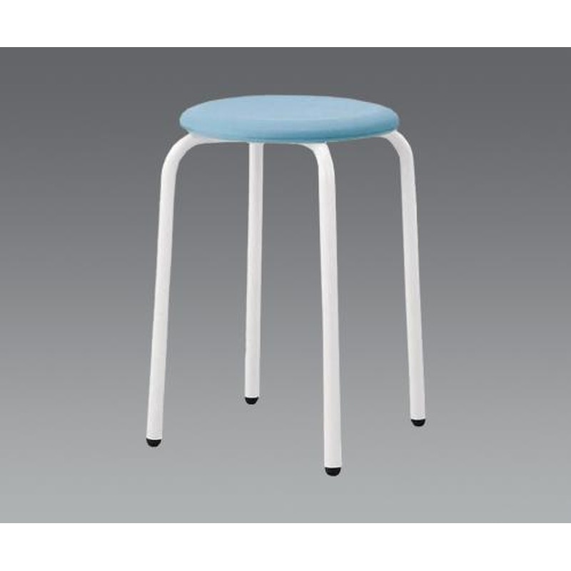 エスコ EA956XN-21 φ300x460mm丸スツール(ブルー) 1個（ご注文単位1個）【直送品】