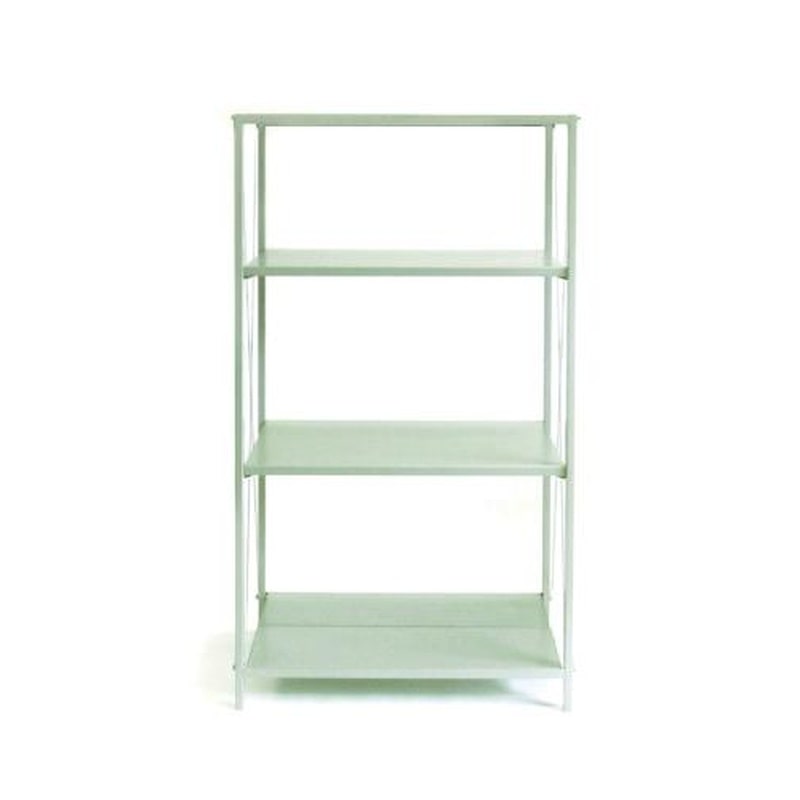 エスコ EA976AV-22 814x380x1500mm/4段ラック棚(折畳式) 1個(ご注文単位1個)【直送品】