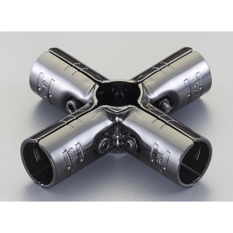 エスコ EA976AW-121[パイプラック用]6方向メタルジョイント 1個（ご注文単位1個）【直送品】