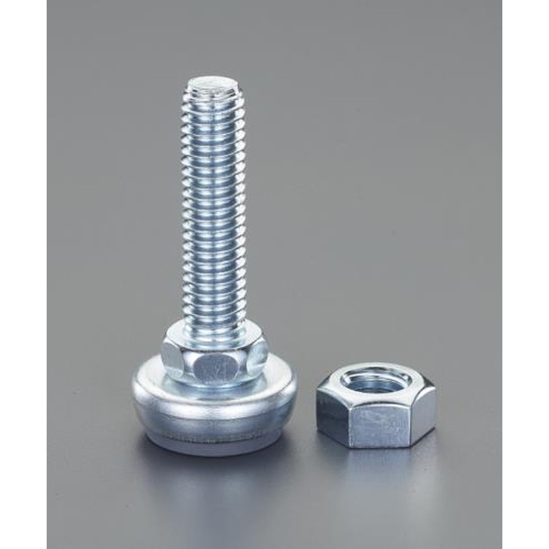 エスコ EA976AW-508 φ47x123mm［パイプラック用]アジャスター(ゴムクッション 1個（ご注文単位1個）【直送品】