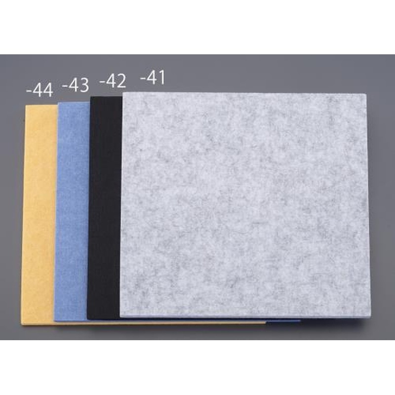 エスコ EA979AB-51 400x400mm硬質フェルトボード(吸音型/グレー) 1個（ご注文単位1個）【直送品】