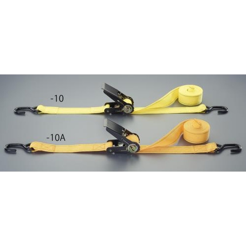 エスコ EA982B-10A 50mmx5.8m/330kgベルト荷締機(ラチェット式) 1個（ご注文単位1個）【直送品】