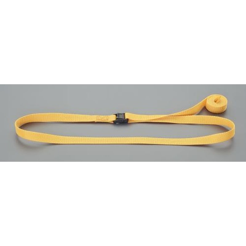 エスコ EA982BA-102 19mmx2.0m荷締ストラップ(橙) 1個（ご注文単位1個）【直送品】