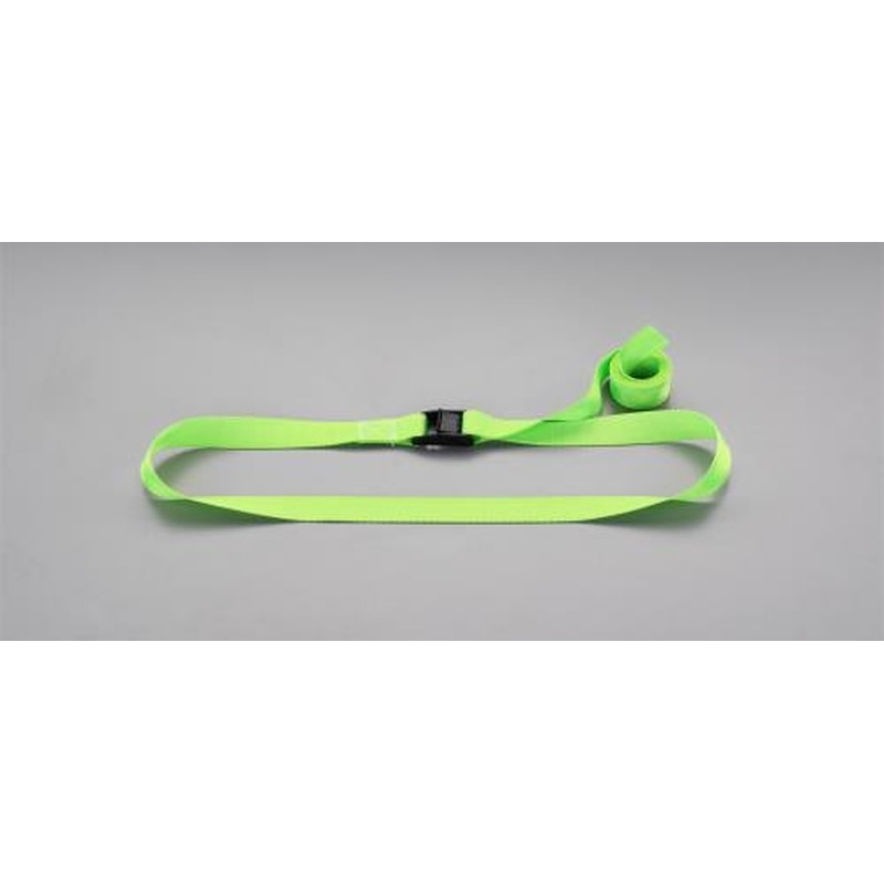 エスコ EA982BA-136 25mmx6.0m荷締ストラップ(緑) 1個（ご注文単位1個）【直送品】