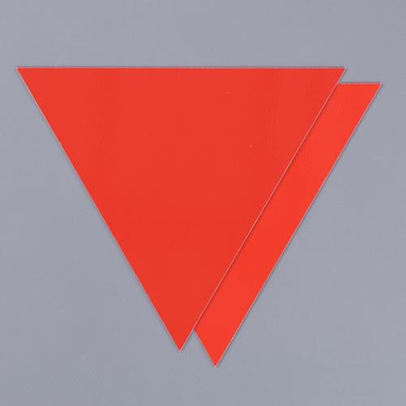 エスコ EA983BW-1 消防隊進入口ステッカー(屋外貼用/反射/2枚) 1個(ご注文単位1個)【直送品】