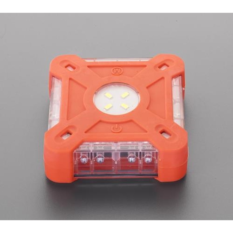 エスコ EA983FR-52[単4x3本]LED警告灯(マグネット付) 1個（ご注文単位1個）【直送品】