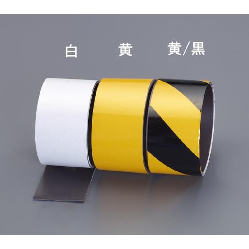 エスコ EA983GB-168 100x1000mm反射マグネットシート(黄/黒) 1個（ご注文単位1個）【直送品】