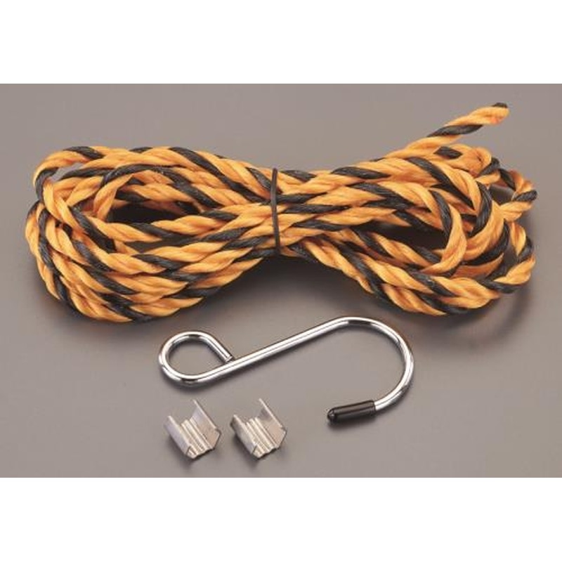 エスコ EA984VA-61 3mタイヤストッパー用連結ロープ 1個(ご注文単位1個)【直送品】