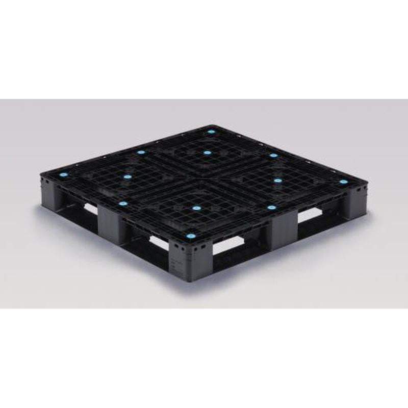 エスコ EA985P-20 1000x1000x144mm/パレット・PP製(2枚) 1個（ご注文単位1個）【直送品】