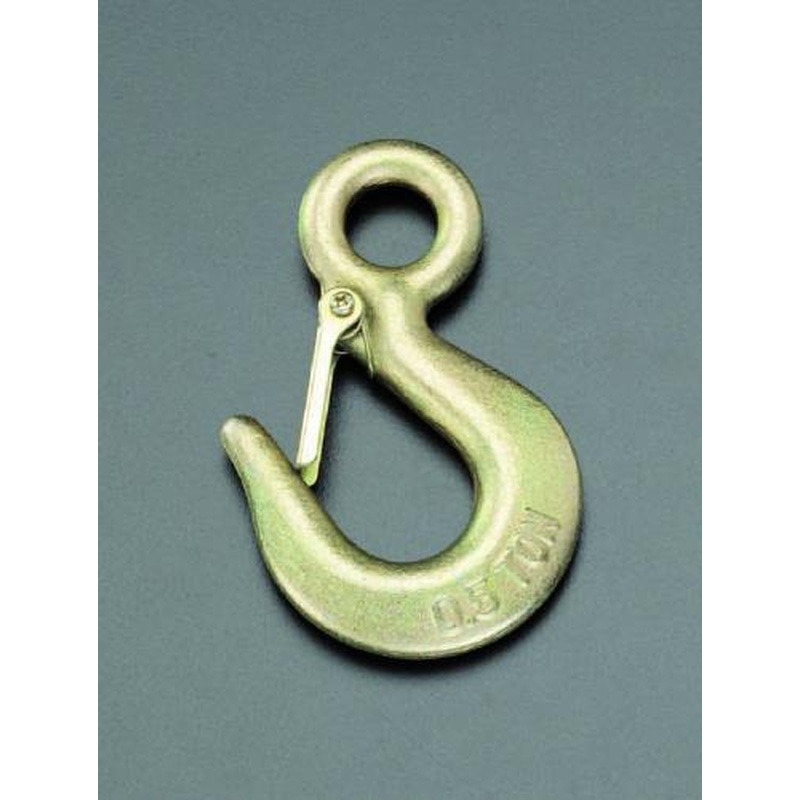 エスコ EA987FB-2 0.25tonアイフック(ラッチ付) 1個（ご注文単位1個）【直送品】