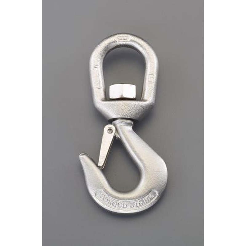 エスコ EA987G-7 680kgスイベルアイフック(ステンレス製) 1個（ご注文単位1個）【直送品】