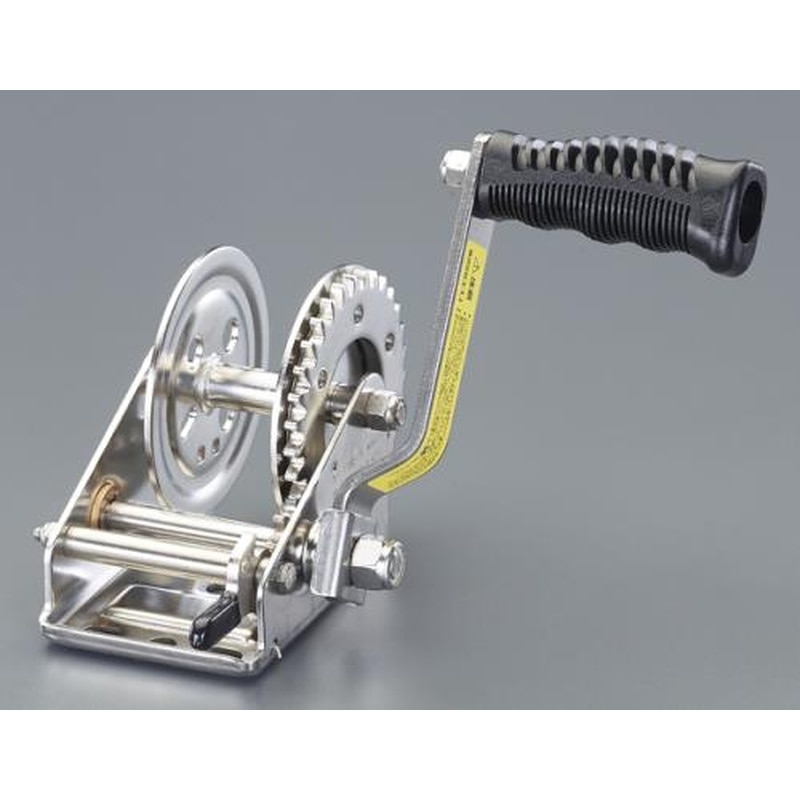 エスコ EA989SC-11 385kgハンドウインチ(ステンレス製) 1個（ご注文単位1個）【直送品】