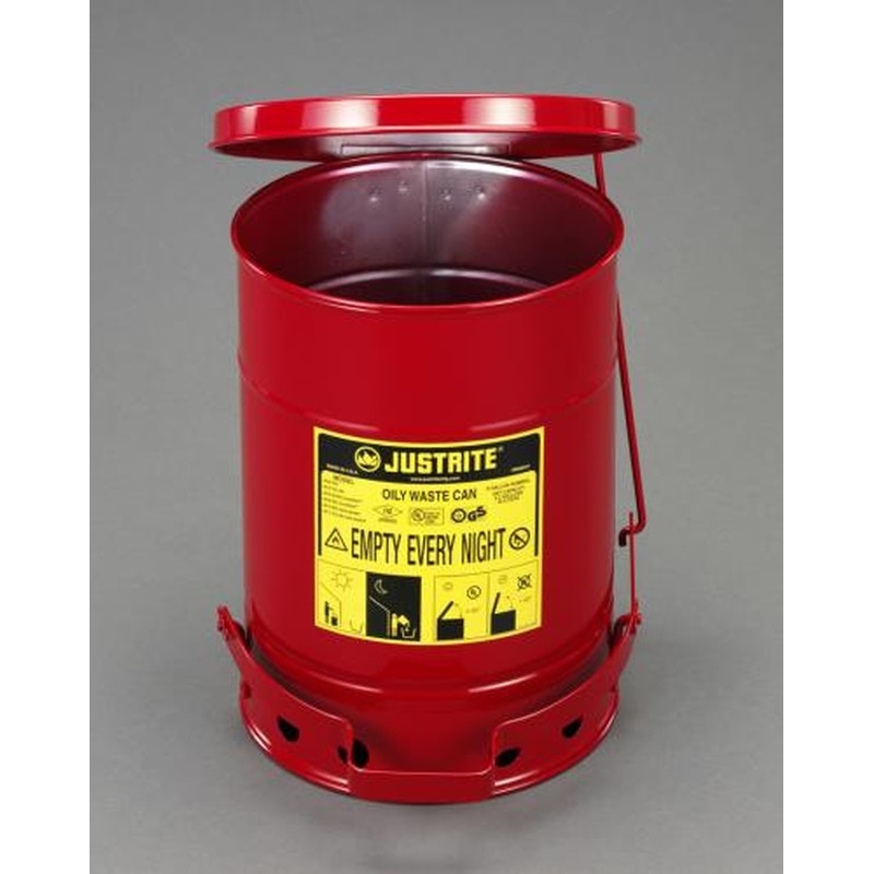 エスコ EA991JS-13 φ408x514mm/52L工業用ダスト缶(セーフティー) 1個（ご注文単位1個）【直送品】