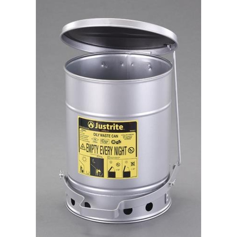 エスコ EA991JS-41 φ117x165mm/20L工業用ダスト缶(セーフティ-/静音) 1個（ご注文単位1個）【直送品】