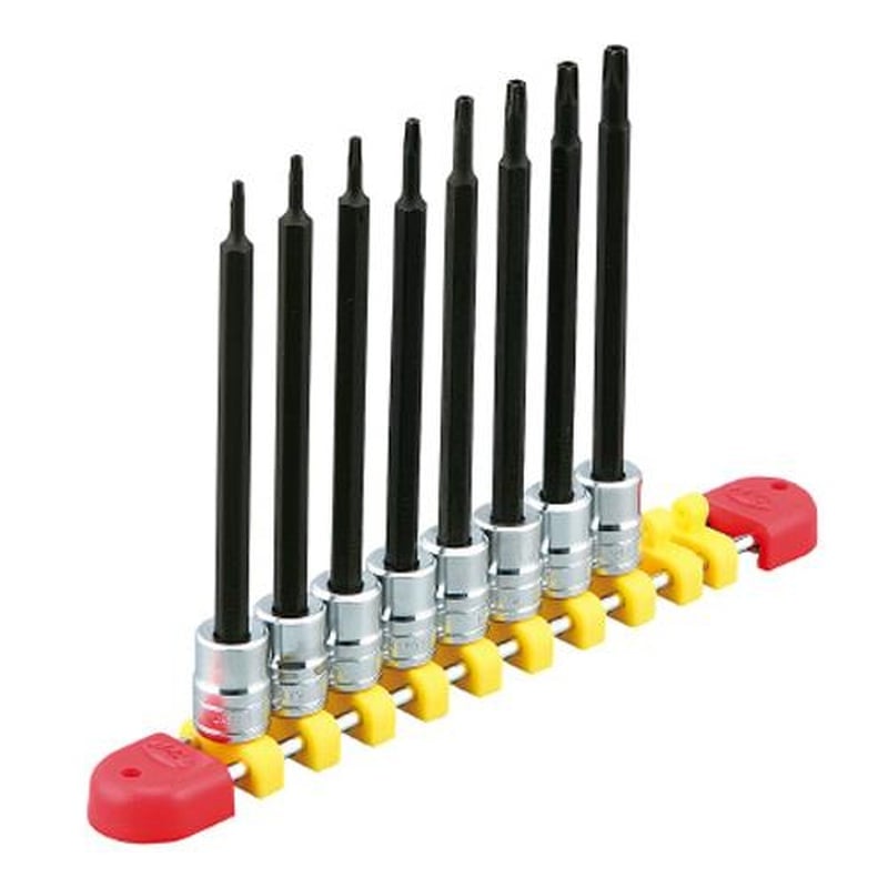 エスコ EA618NV-300 1/4”DR/T8-T30［TORX]ロングビットソケット(イジリ止 1個（ご注文単位1個）【直送品】