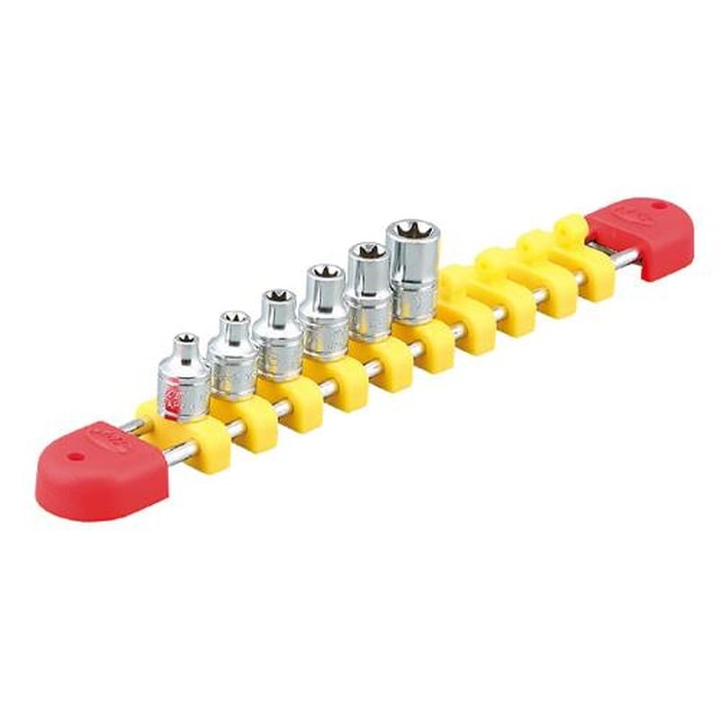 エスコ EA618NV-400 1/4”DR/E4-E10［TORX]ソケットセット 1個（ご注文単位1個）【直送品】