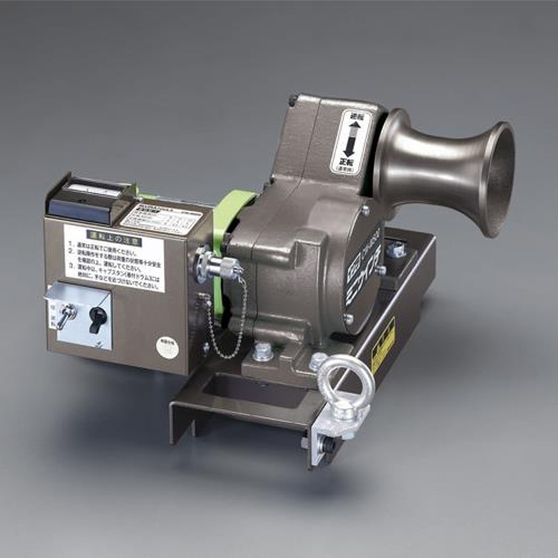 エスコ EA630KA-3B AC100V・800W/5.0kNケーブルプーラー 1個(ご注文単位1個)【直送品】