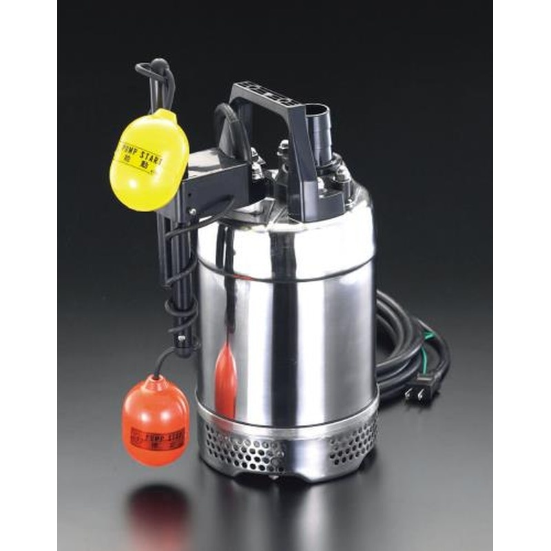 エスコ EA345SA-15A AC100V(50Hz)/50mm水中ポンプ(フロート式/SUS) 1個（ご注文単位1個）【直送品】
