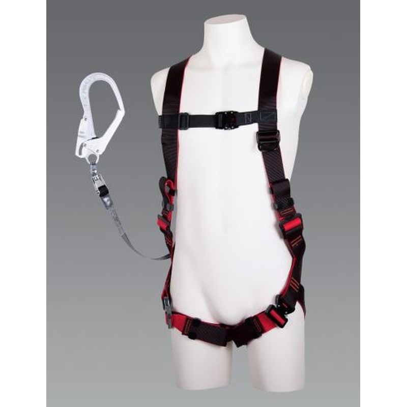 エスコ EA998FF-1 墜落制止用器具(フルハーネス/巻取式ランヤード付) 1個（ご注文単位1個）【直送品】