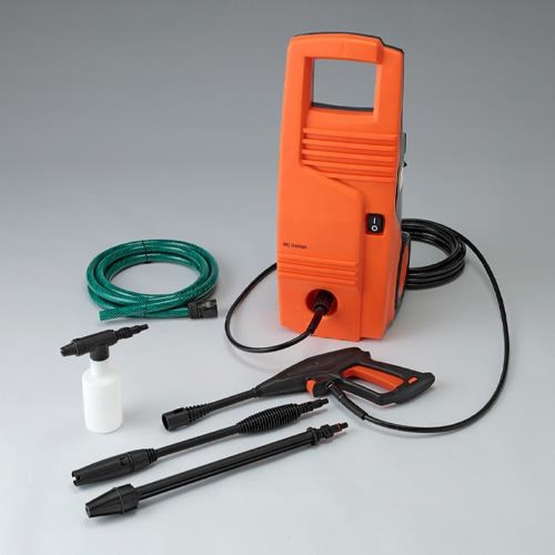 エスコ EA115TB-7 AC100V/1.3kW高圧洗浄機 1個(ご注文単位1個)【直送品】