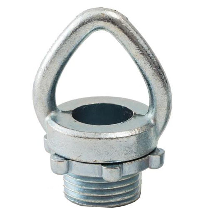 エスコ EA758XZ-53 蛍光灯器具吊り下げ用金具(6分/19mm) 1個(ご注文単位1個)【直送品】