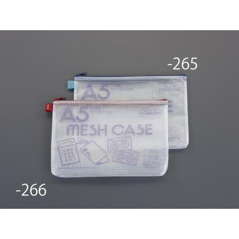 エスコ EA762CF-272 B4/305x410mmメッシュケース(レッド) 1個（ご注文単位1個）【直送品】