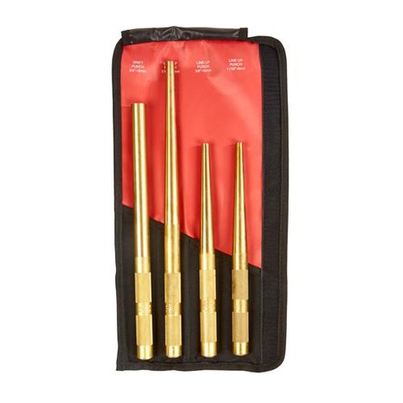 エスコ EA572MJ-80 4本組ピンポンチ 1個(ご注文単位1個)【直送品】