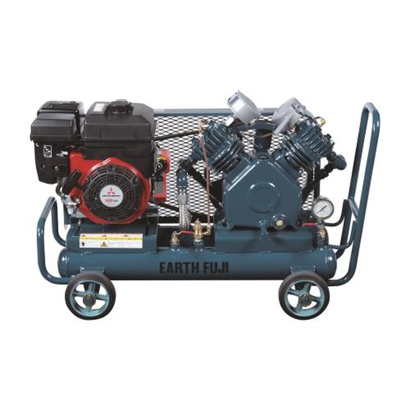 エスコ EA116FF-3A 2.2kwエアーコンプレッサー(エンジン付・タンク10L) 1個（ご注文単位1個）【直送品】