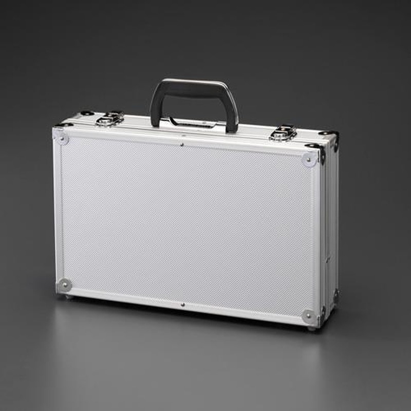 エスコ EA502TS-2A 400x100x250mmアタッシュケース(ウレタン入) 1個(ご注文単位1個)【直送品】